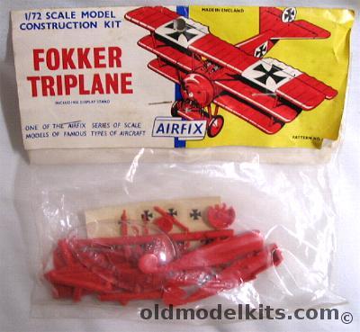 Airfix 1/72 Fokker DR1 Triplane - Bagged Type 2 Logo Issue plastic model kit